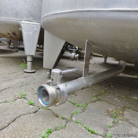 1000 liter tank made of V2A  