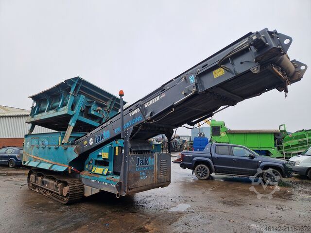 Raupenmobiles Grobsieb Powerscreen Powertrack 750