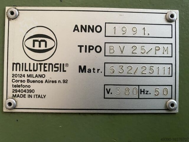Hydraulic spotting press, tool trial press, 4-column hydraulic press, hydraulic workshop press MILLUTENSIL BV 25 PM