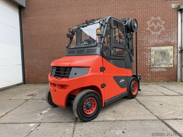 Elektro 4 Rad-Stapler Linde E60-01