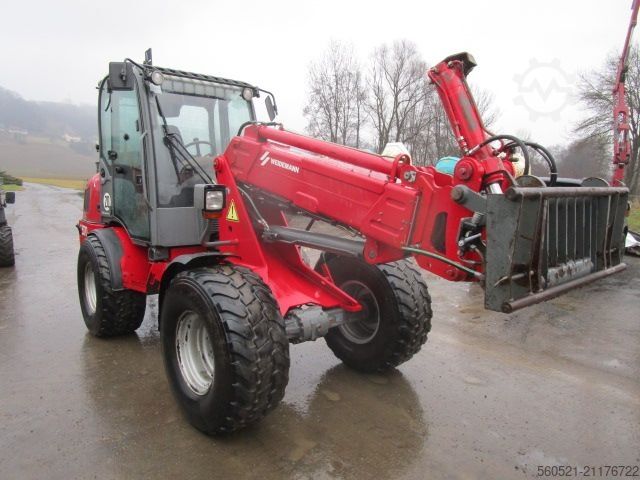 Hoflader Weidemann 3070 CX80 - NEUE Schaufel + neue Palettengabel