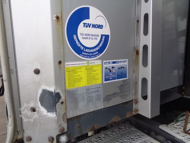 Auflieger mit Pritsche & Plane  SAPL 24 Mega Liftachse SAF 435/50 R19,5