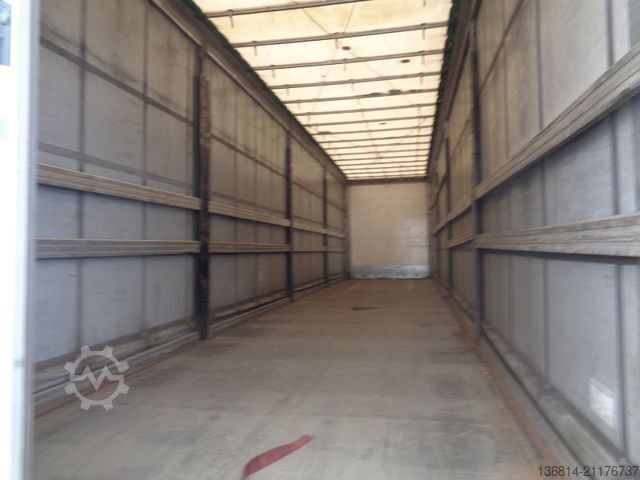 Auflieger mit Pritsche & Plane  SAPL 24 Mega Liftachse SAF 435/50 R19,5