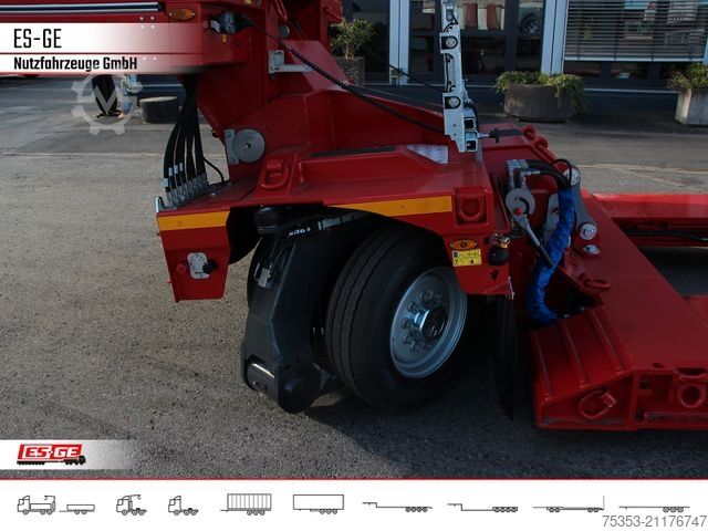 Low loader semitrailer FAYMONVILLE Gigamax Tiefbett 1+3