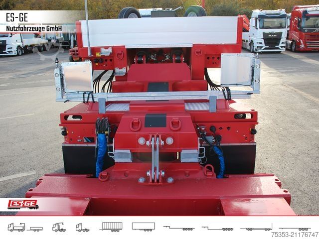 Low loader semitrailer FAYMONVILLE Gigamax Tiefbett 1+3