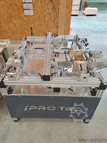 Automated gluing and carcass press  