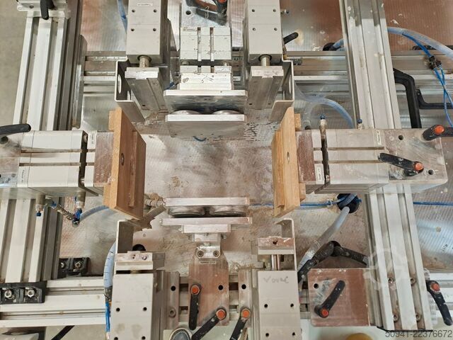 Automated gluing and carcass press  