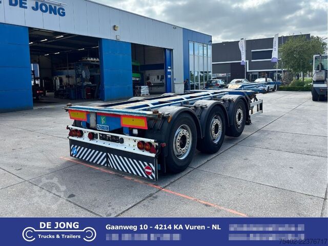 Container transport D-TEC FT-LS-S / 3x Extendable / 1x Lift Axle / SAF + ...