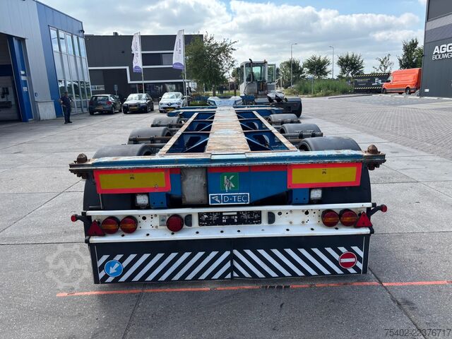 Container transport D-TEC FT-LS-S / 3x Extendable / 1x Lift Axle / SAF + ...
