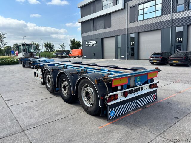 Container transport D-TEC FT-LS-S / 3x Extendable / 1x Lift Axle / SAF + ...