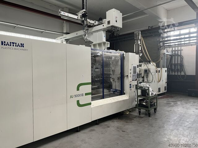 Used injection moulding machine Haitian JU9000 III