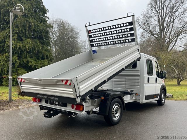Transporter mit Kipper OPEL MOVANO DOKA 3 SEITENKIPPER KLIMAA. AHK 1.HAND