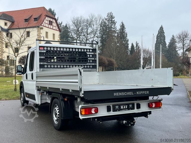 Transporter mit Kipper OPEL MOVANO DOKA 3 SEITENKIPPER KLIMAA. AHK 1.HAND