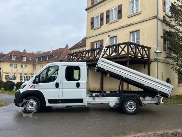 Transporter mit Kipper OPEL MOVANO DOKA 3 SEITENKIPPER KLIMAA. AHK 1.HAND