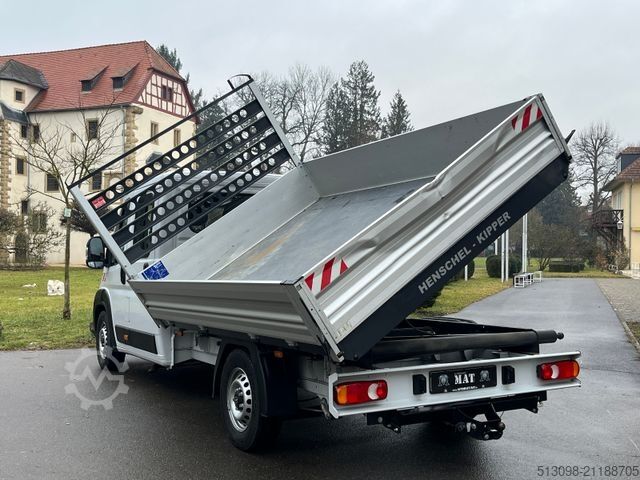 Transporter mit Kipper OPEL MOVANO DOKA 3 SEITENKIPPER KLIMAA. AHK 1.HAND