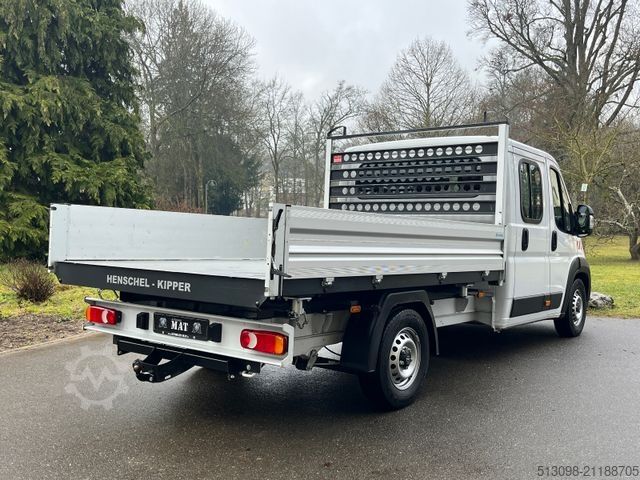 Transporter mit Kipper OPEL MOVANO DOKA 3 SEITENKIPPER KLIMAA. AHK 1.HAND