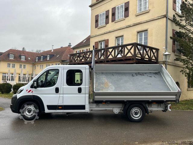 Transporter mit Kipper OPEL MOVANO DOKA 3 SEITENKIPPER KLIMAA. AHK 1.HAND