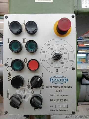 High-speed radial drilling machine DONAU Werkzeugmaschinen Danuflex-128
