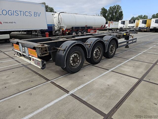 Container transportation WEBTRAILER COS 40 MULTI BPW DISC LIFTA