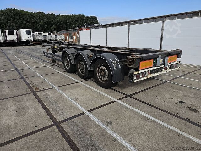 Container transportation WEBTRAILER COS 40 MULTI BPW DISC LIFTA