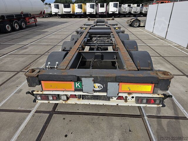 Container transportation WEBTRAILER COS 40 MULTI BPW DISC LIFTA