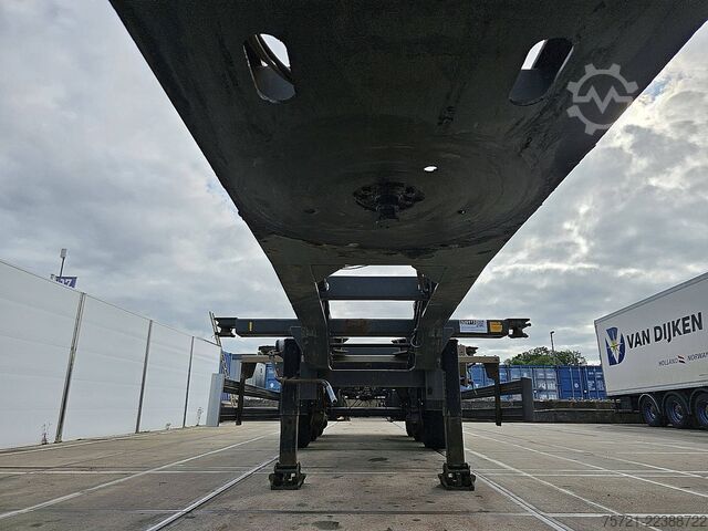 Container transportation WEBTRAILER COS 40 MULTI BPW DISC LIFTA