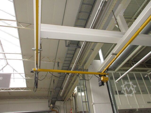 Kranhimmel Kran Hallenkran Kranbahn Demag - Portalkran KBK 125KG Kettenzug KBK 1 KBK1 12x3,5m NL 125Kg + Zubehör