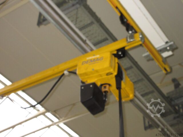 Kranhimmel Kran Hallenkran Kranbahn Demag - Portalkran KBK 125KG Kettenzug KBK 1 KBK1 12x3,5m NL 125Kg + Zubehör