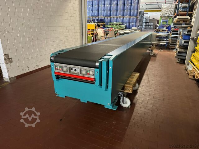 Förderband, Teleskopgurtförderer 18 m Podner Gurt-, Entlade-, Teleskopförderer