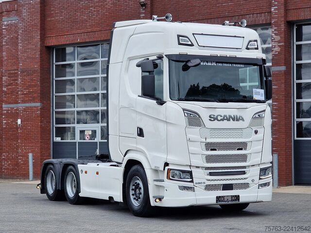 Standard-SZM Scania 590S V8 NGS 6X4 - retarder - full air - leather...