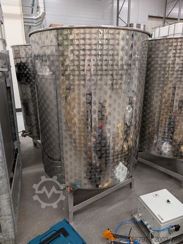 Polsinelli stainless steel open tanks Polsinelli 1000L Open Tanks