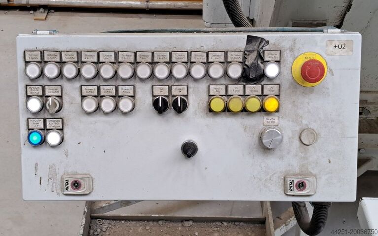 Concrete distributor with crane bridge Kinast Maschinensysteme GmbH Betonverteiler