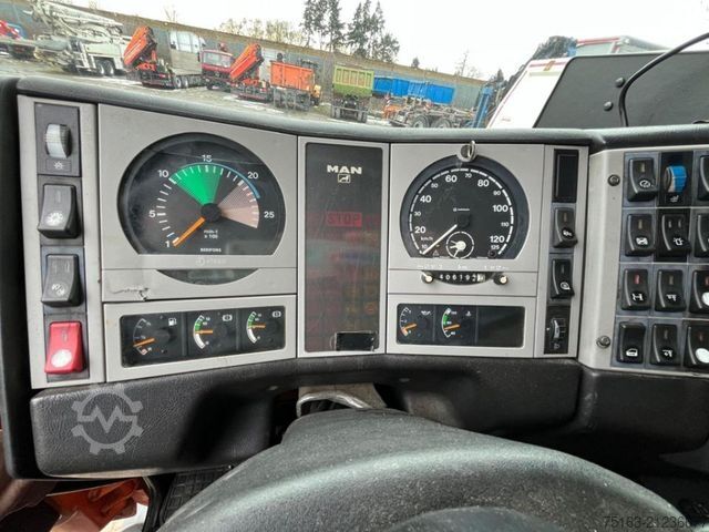 Saugwagen MAN F2000 26.360 6x2 Saug + Spülwagen Wiedemann + Re