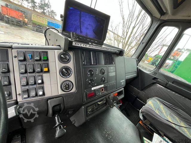 Saugwagen MAN F2000 26.360 6x2 Saug + Spülwagen Wiedemann + Re