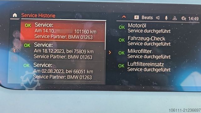 Van BMW 118 d Advantage 2.0 110KW