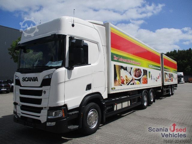 Kühlkoffer-LKW Scania R 450 B6x2*4NB / Durchladezug / Lbw.