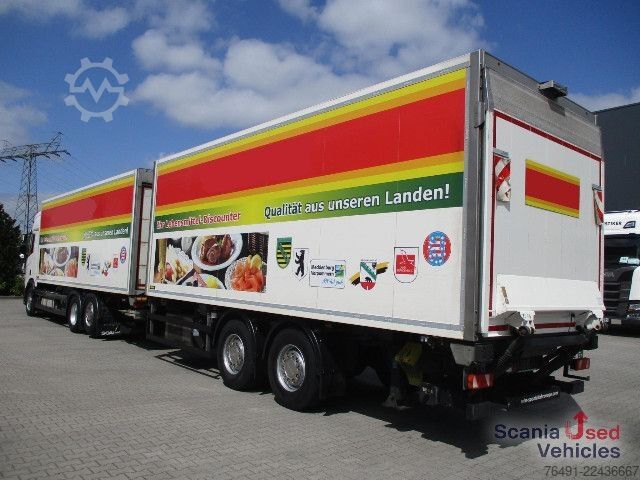 Kühlkoffer-LKW Scania R 450 B6x2*4NB / Durchladezug / Lbw.
