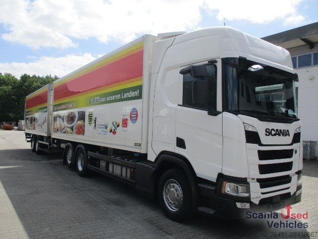 Kühlkoffer-LKW Scania R 450 B6x2*4NB / Durchladezug / Lbw.