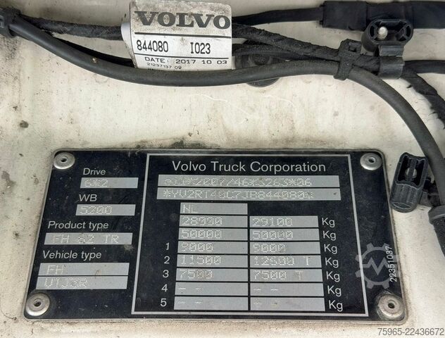 Box truck VOLVO FH 13.500 I-PARK COOL FULL AIR HEIWO ISOLATED BO