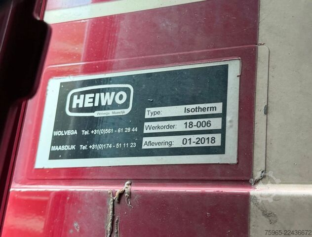 Box truck VOLVO FH 13.500 I-PARK COOL FULL AIR HEIWO ISOLATED BO