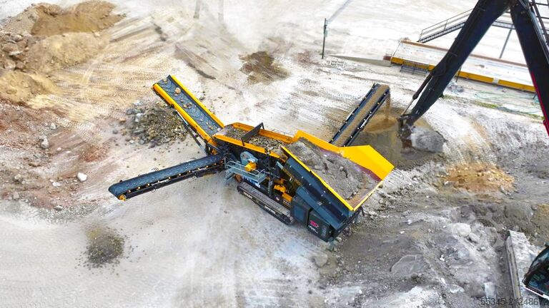 Siebmaschine FABO Tracked Screening Plant Mobile Screening Plant FTB-1550