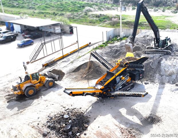 Siebmaschine FABO Tracked Screening Plant Mobile Screening Plant FTB-1550
