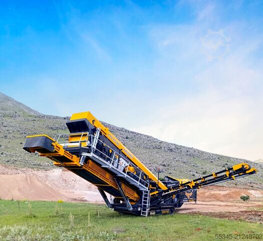 Siebmaschine FABO Tracked Screening Plant Mobile Screening Plant FTS-1560