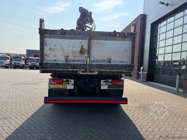 Tipper with crane MAN TGS 28.480 6x4-4 BL Kipper / HMF 2420 K3