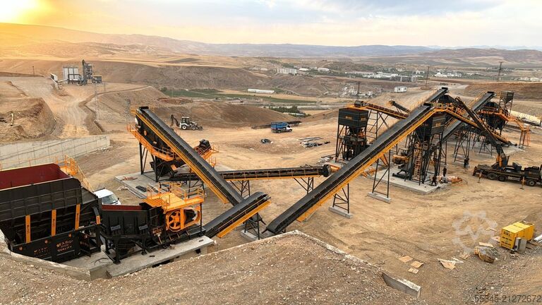 Brechanlage FABO crushing equipment 200-350 Ton/Hour Capacity