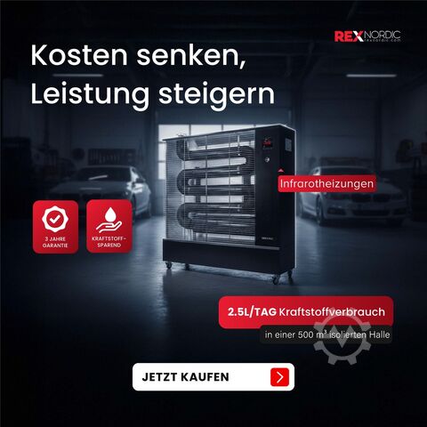 Infrarot- Hallenheizung mobil Airrex Ah-300i