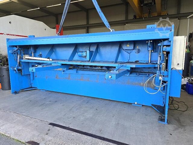Hydraulic plate shears HACO HSLX 4006