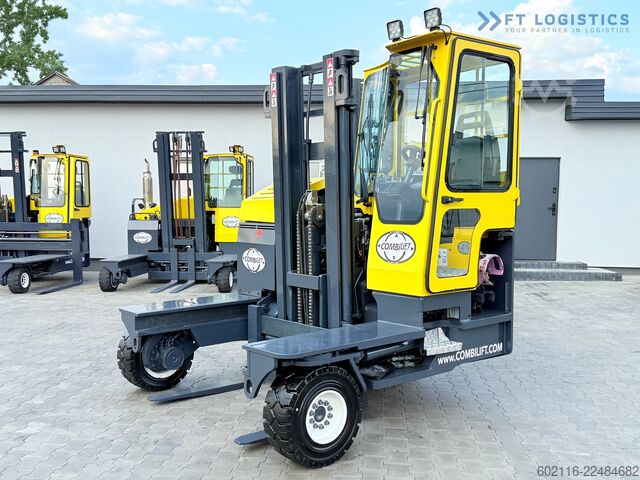 4-way forklift truck Combilift C3000XL / GAS / DUPLEX 3200 / FREE LIFT