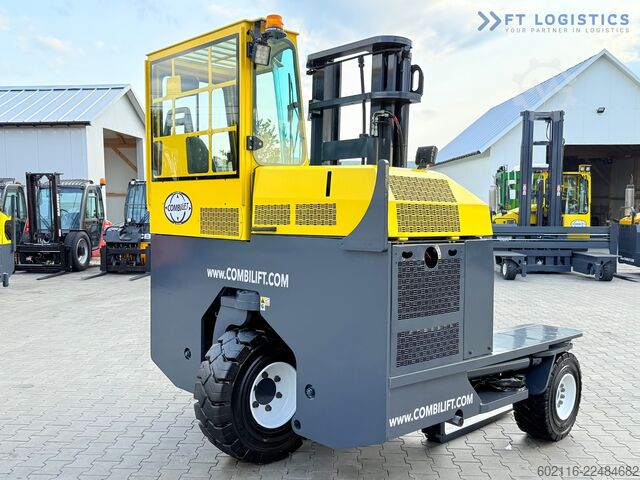 4-way forklift truck Combilift C3000XL / GAS / DUPLEX 3200 / FREE LIFT