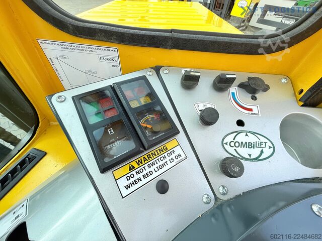 4-way forklift truck Combilift C3000XL / GAS / DUPLEX 3200 / FREE LIFT